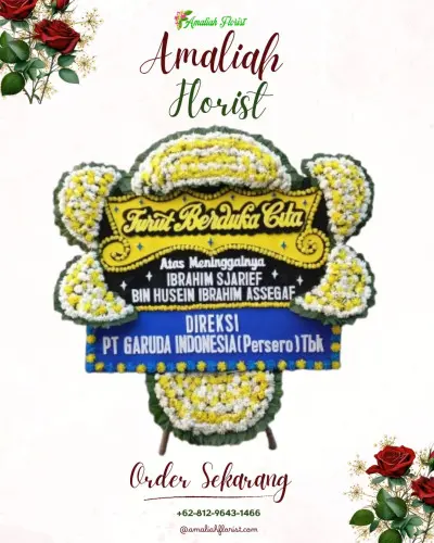 Papan Bunga Duka di Bedayu