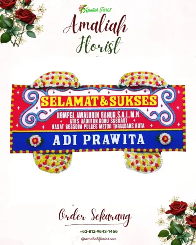 Karangan Bunga Ucapan Selamat di Bedayu